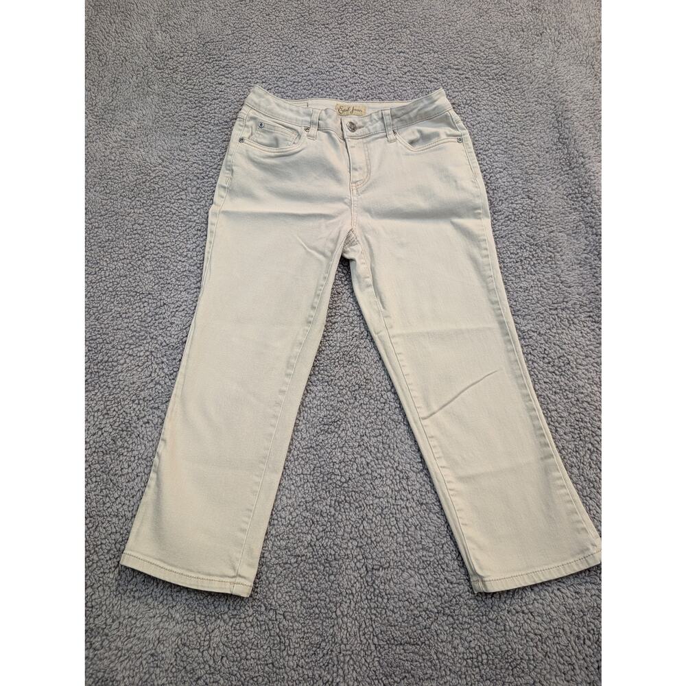 Earl Jean Women's Size 4 Khaki Crop (0535)
